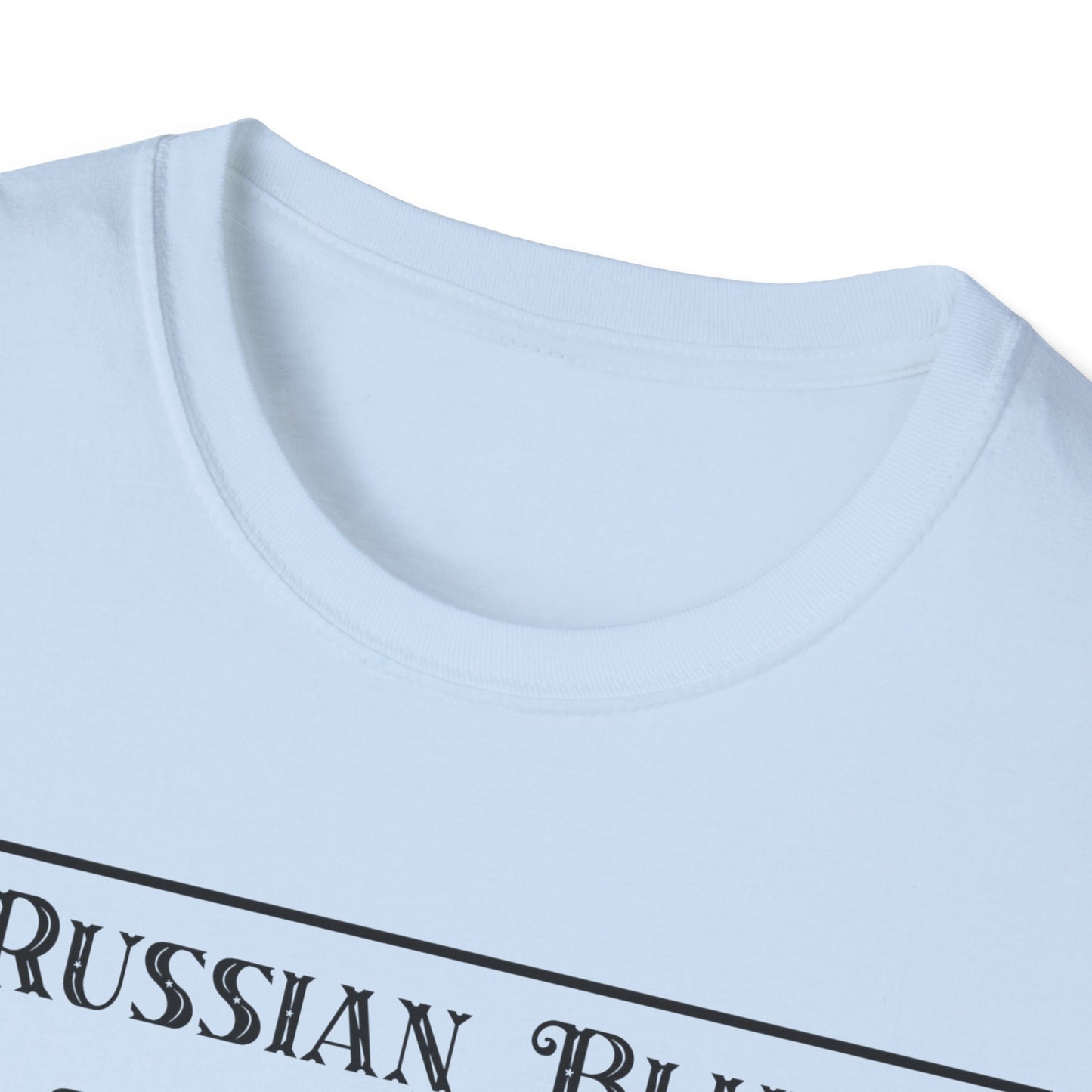 Russian Blue Stats T-Shirt