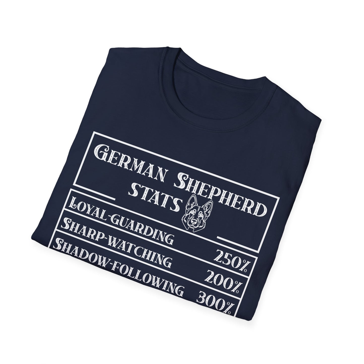 German Sherpherd Stats T-Shirt