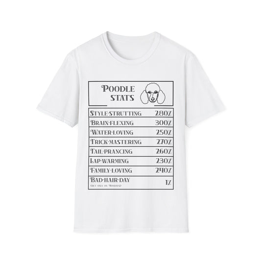 Poodle Stats T-Shirt