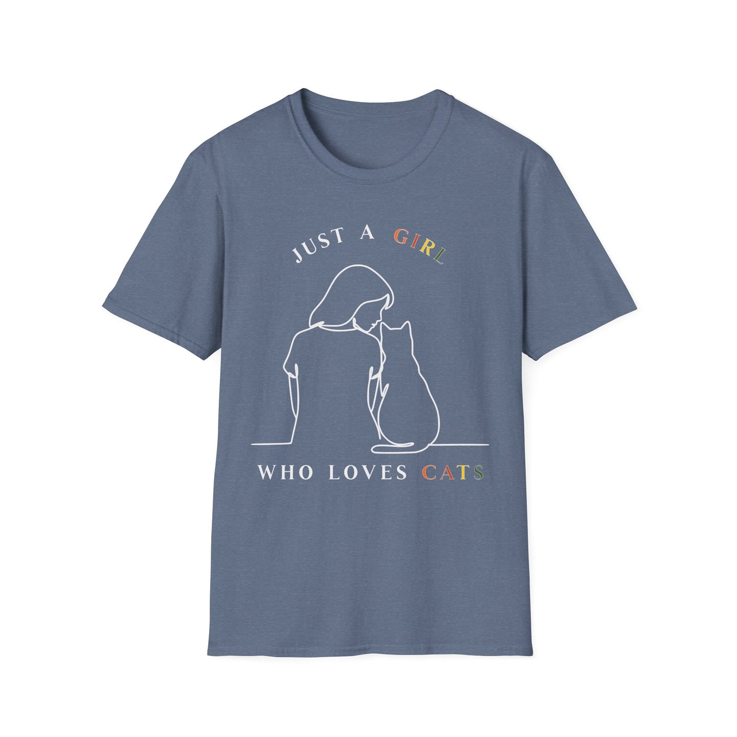 Just A Girl Who Loves Cats T-Shirt