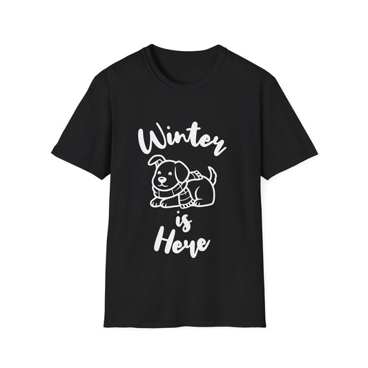 Winter Is Here - Dog T-Shirt