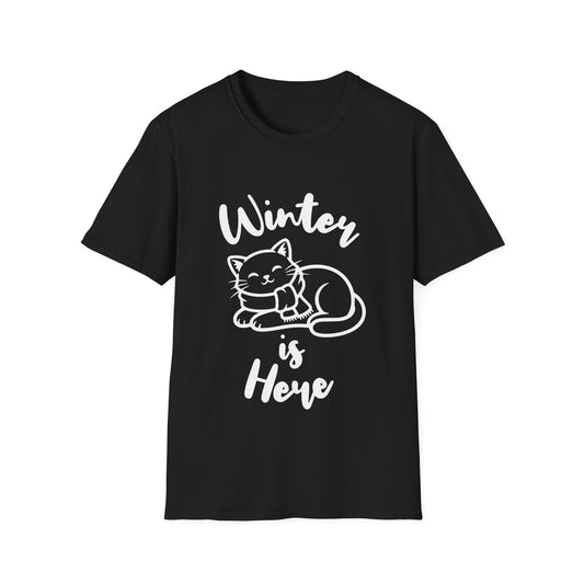 Winter Is Here - Cat T-Shirt