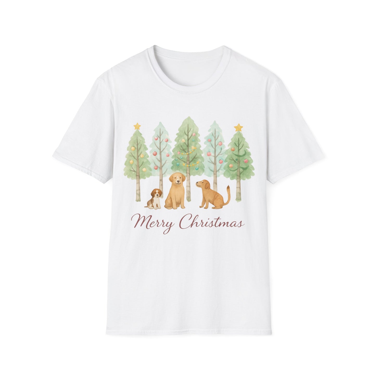 Merry Christmas Dogs T-Shirt