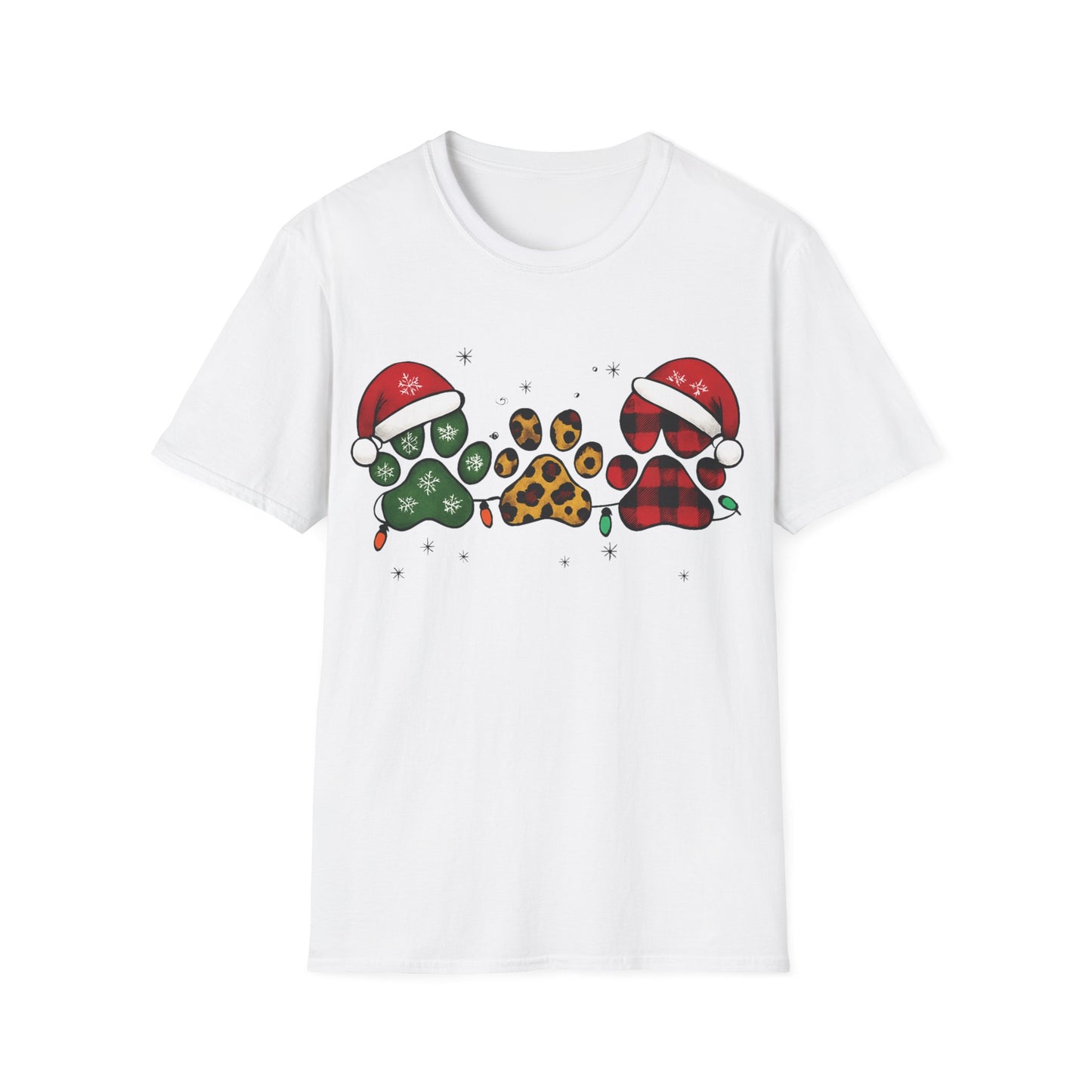 3 Xmas Paws T-Shirt