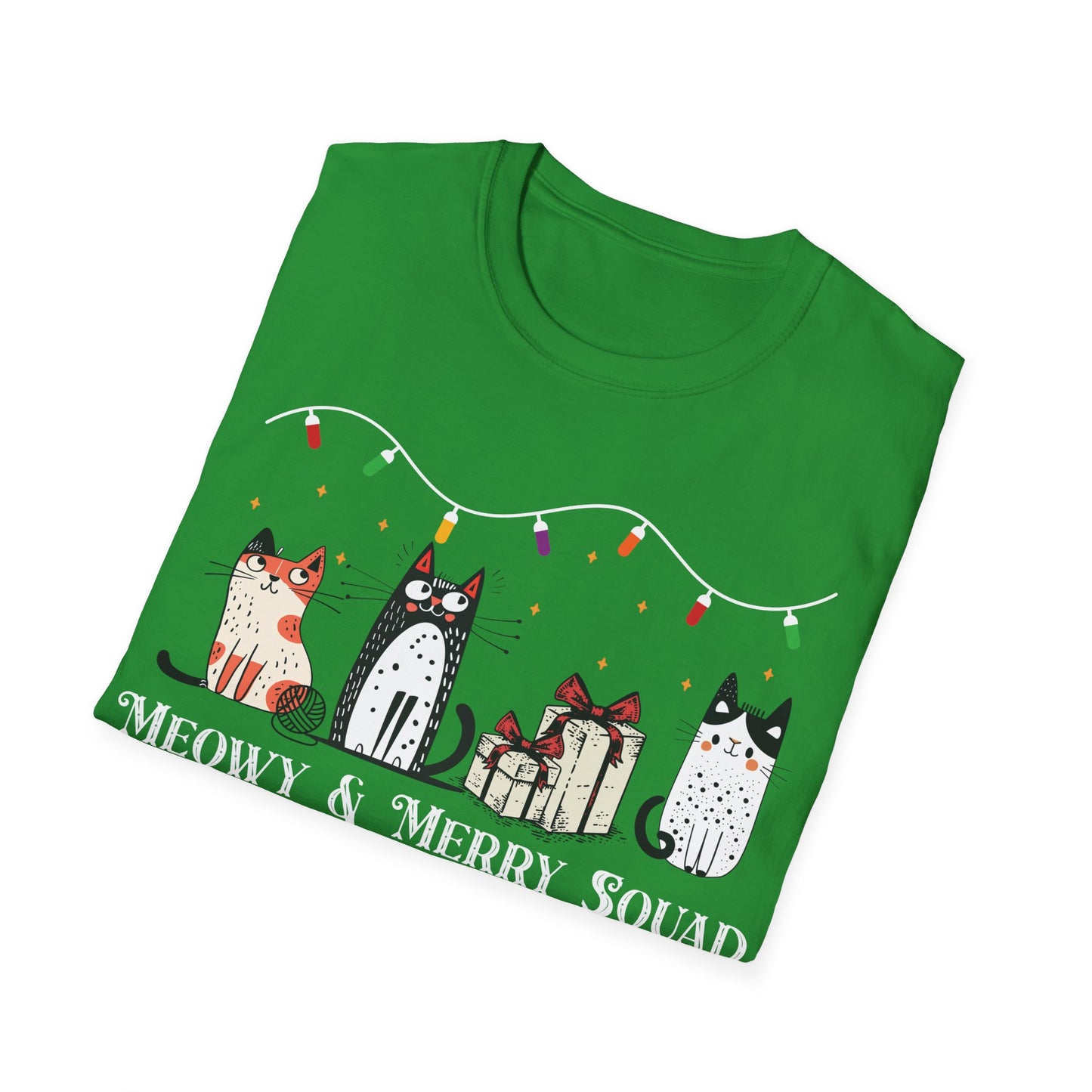 Meowy & Merry Squad T-Shirt