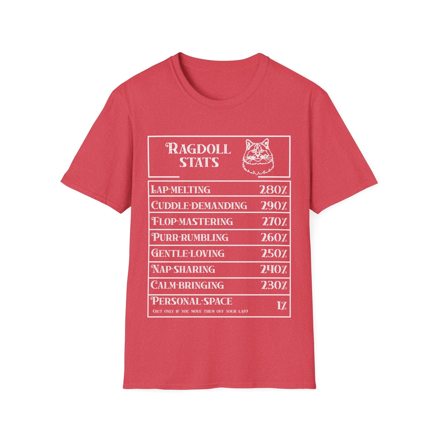 Ragdoll Stats T-Shirt