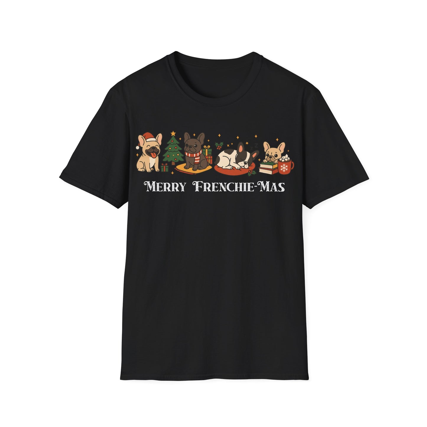 Merry Frenchie-Mas T-Shirt
