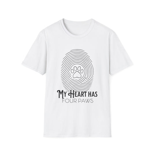 My Heart Has Four Paws T-Shirt