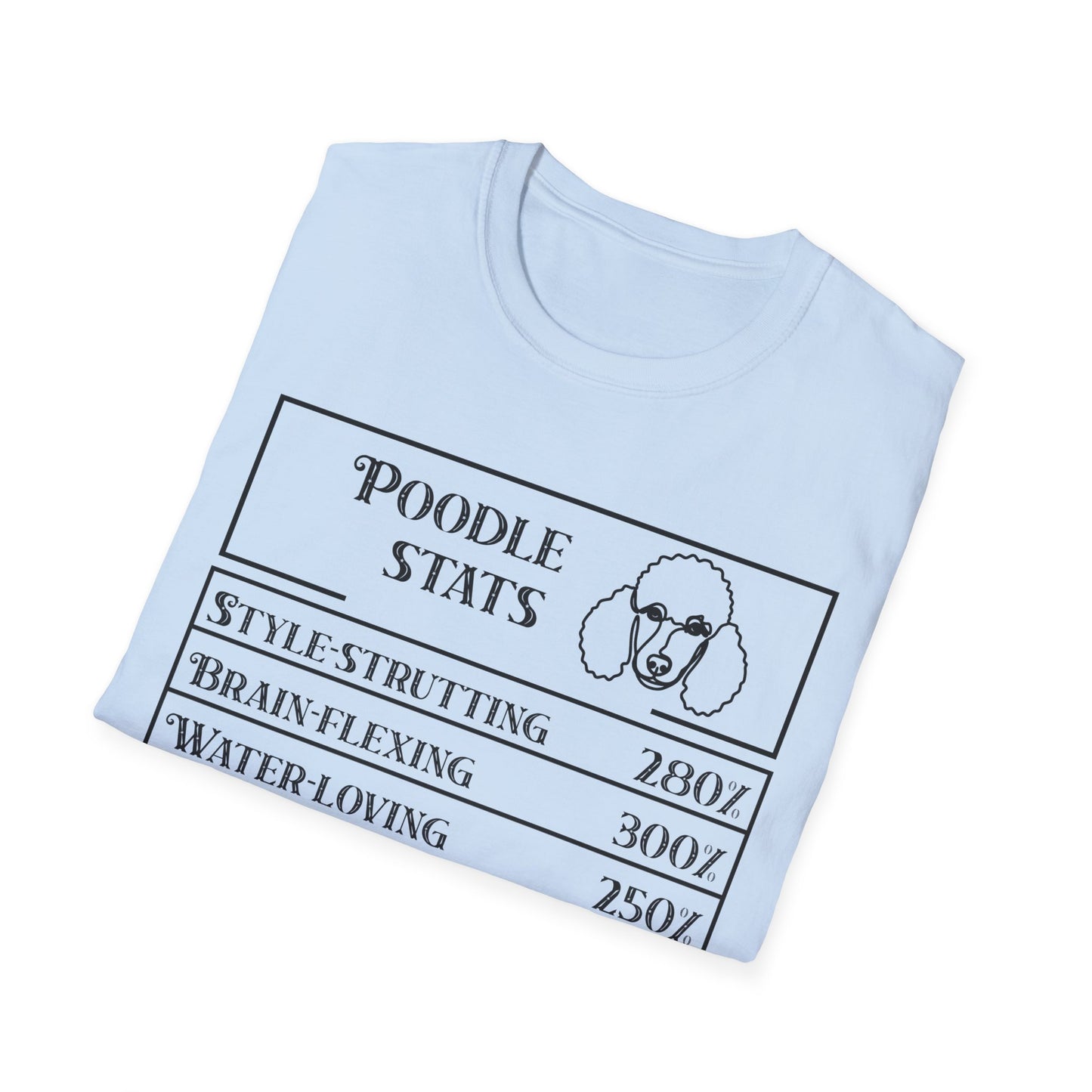 Poodle Stats T-Shirt
