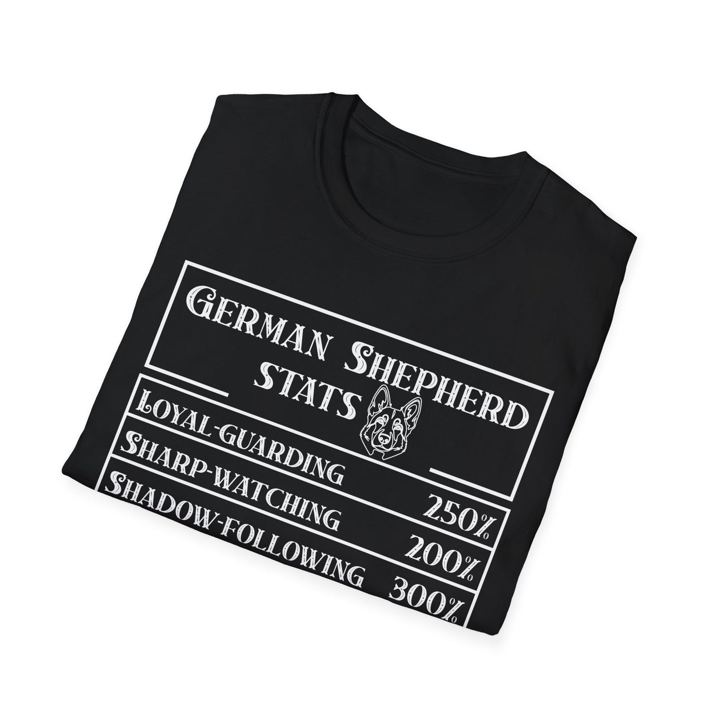 German Sherpherd Stats T-Shirt