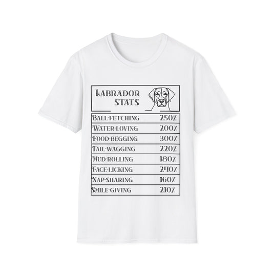 Labrador Stats T-Shirt