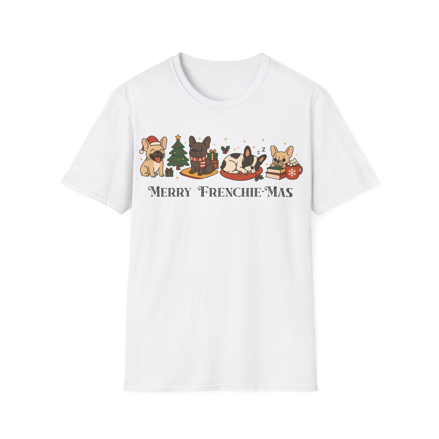 Merry Frenchie-Mas T-Shirt