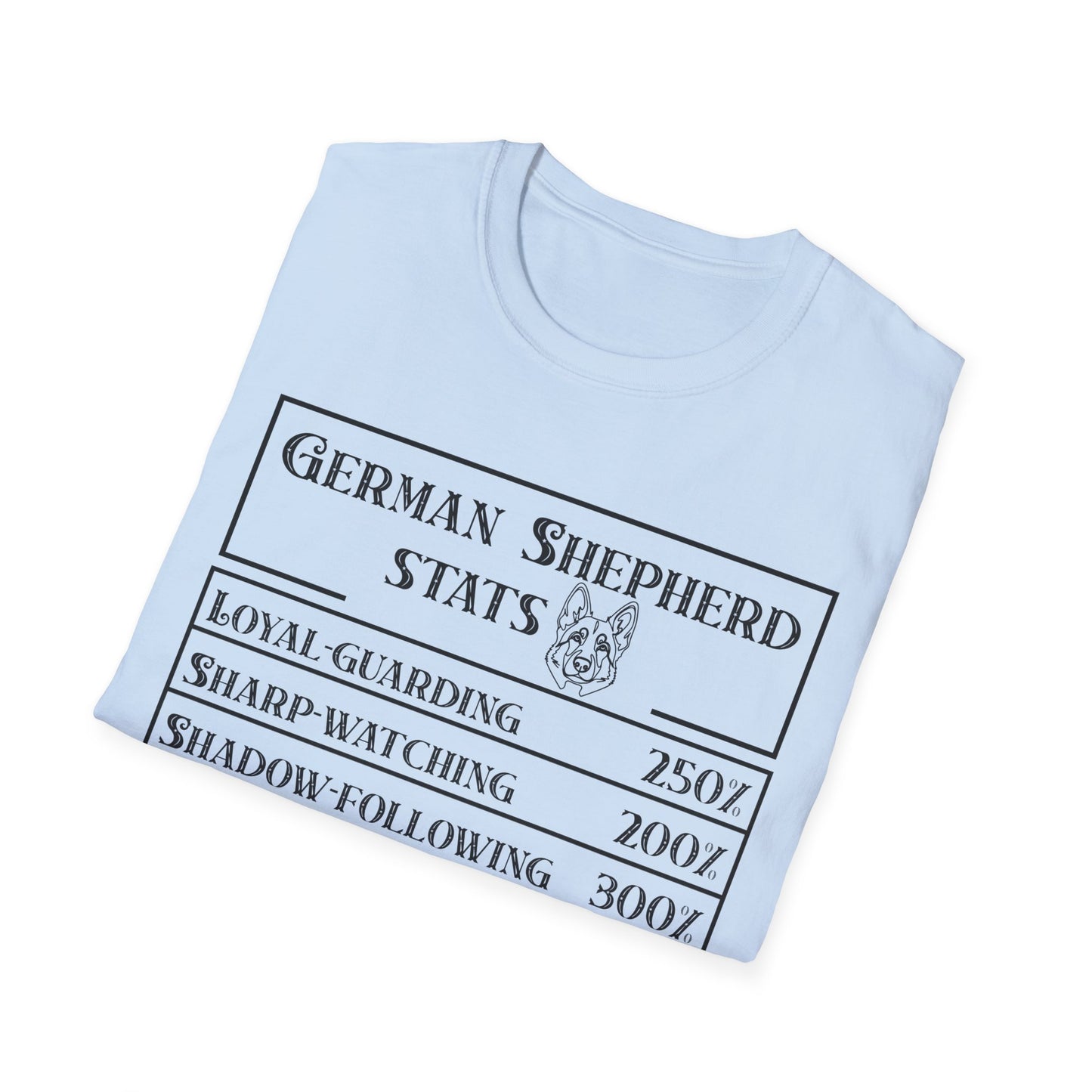 German Sherpherd Stats T-Shirt