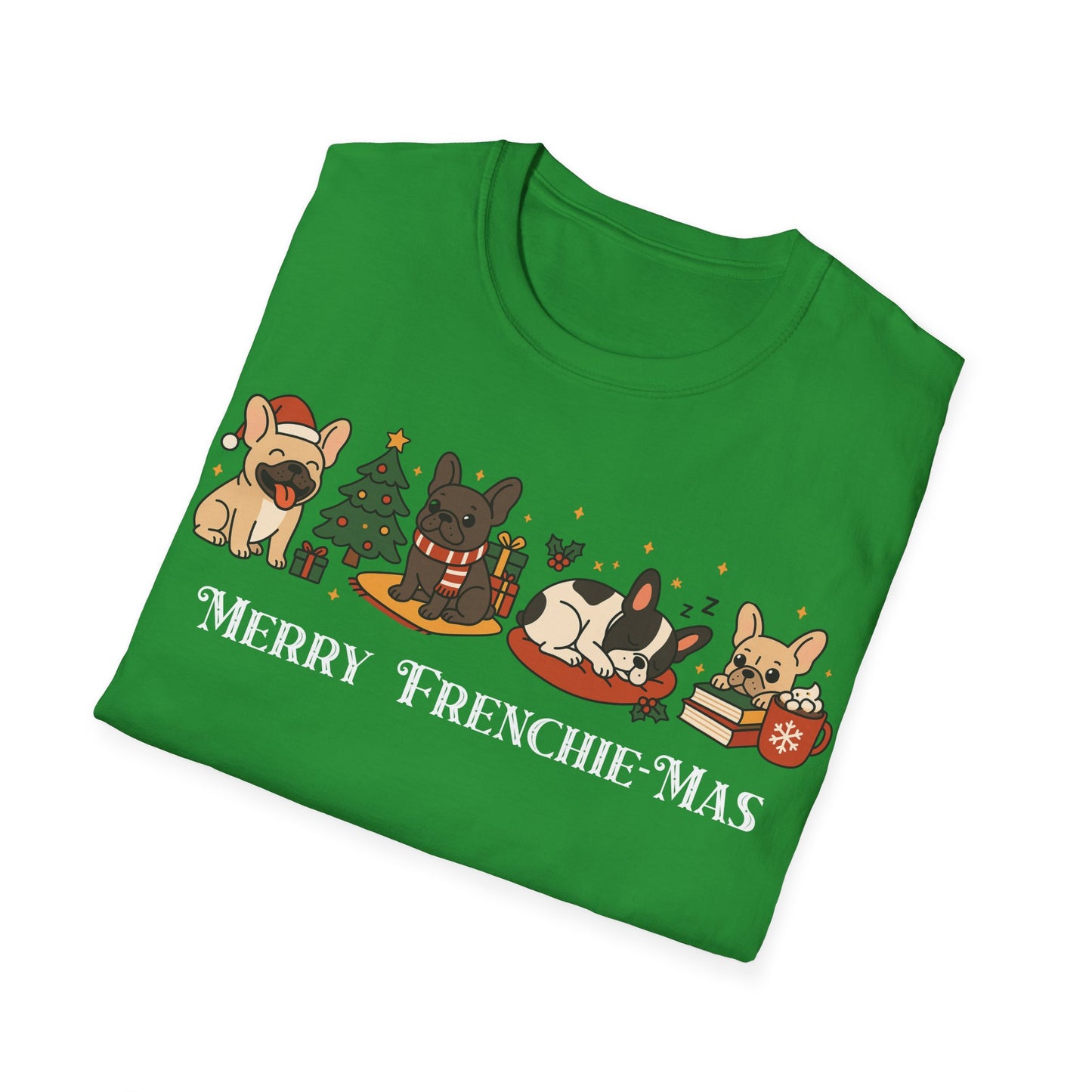 Merry Frenchie-Mas T-Shirt
