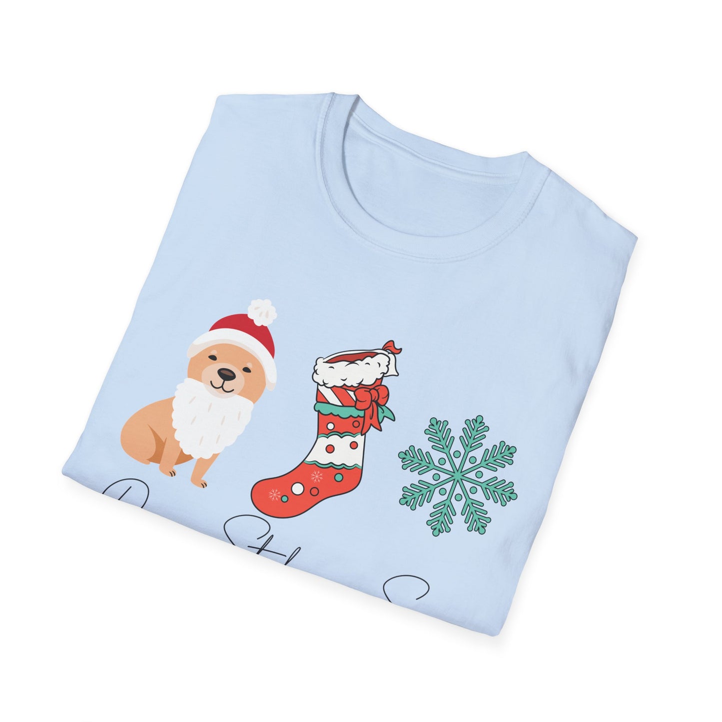 Dogs, Stockings, Snow T-Shirt