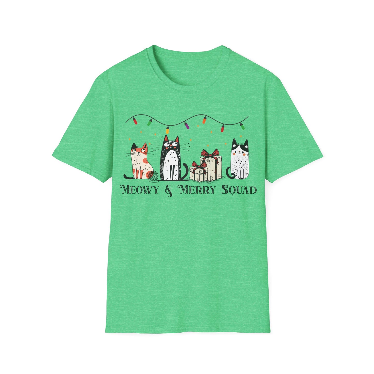 Meowy & Merry Squad T-Shirt