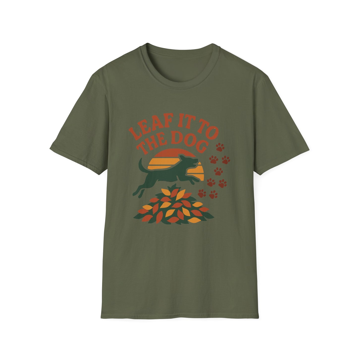 Leaf It To The Dog T-Shirt
