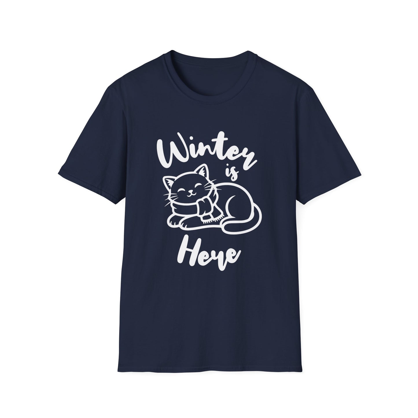 Winter Is Here - Cat T-Shirt