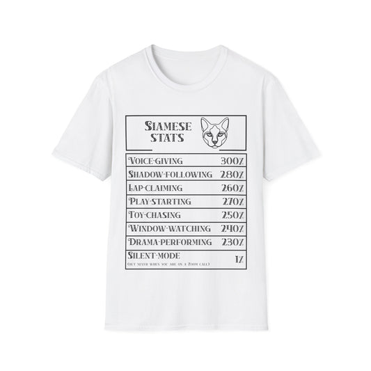Siamese Stats T-Shirt