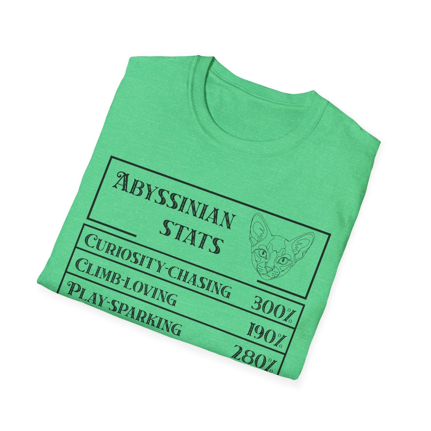 Abyssinian Stats T-Shirt
