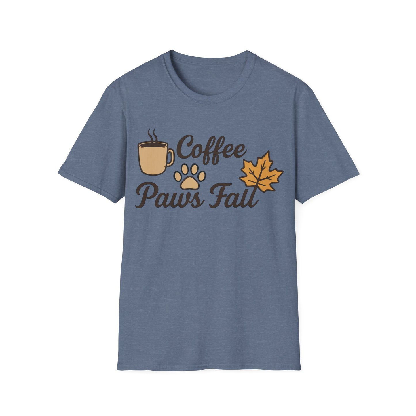 Coffee, Paws & Fall T-Shirt