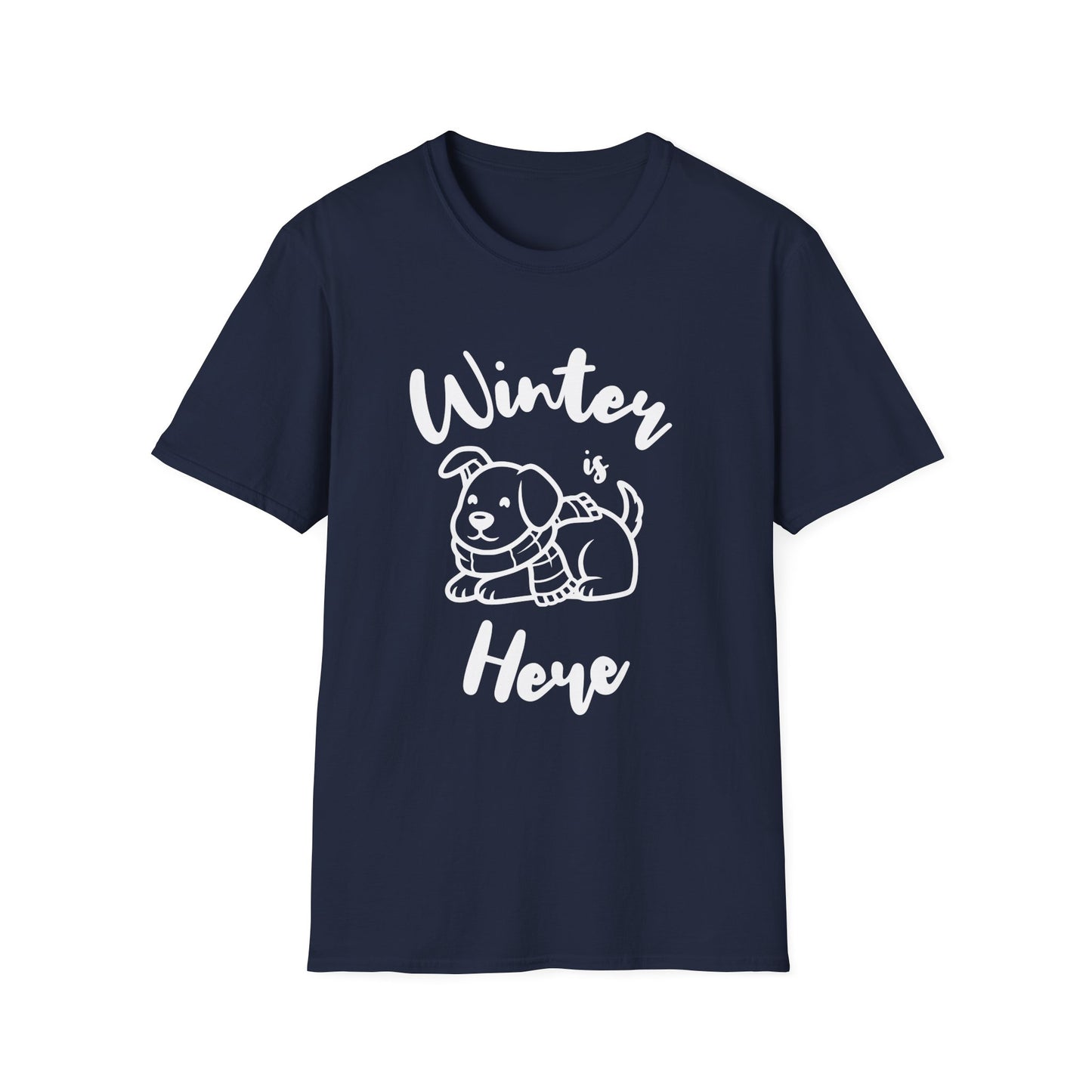 Winter Is Here - Dog T-Shirt