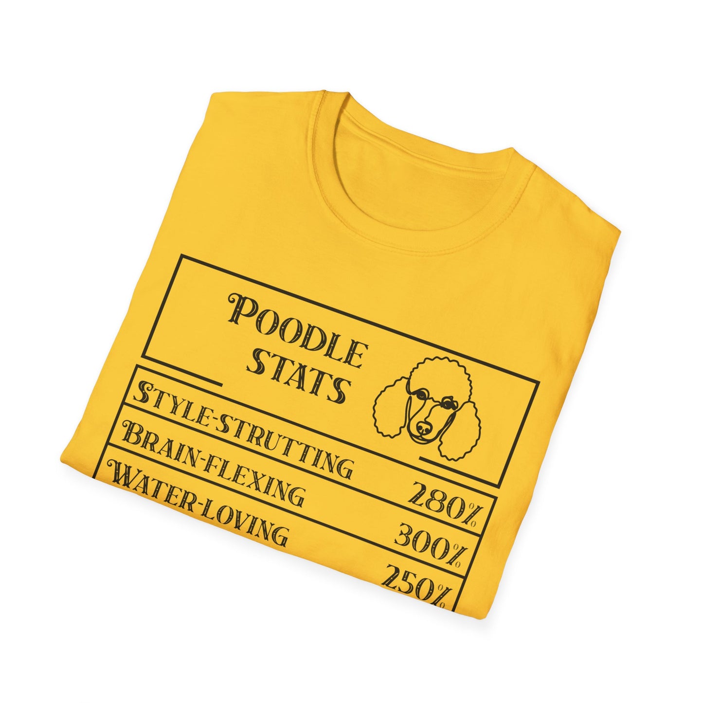 Poodle Stats T-Shirt