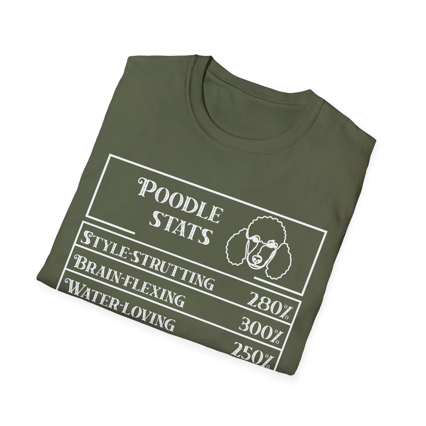 Poodle Stats T-Shirt