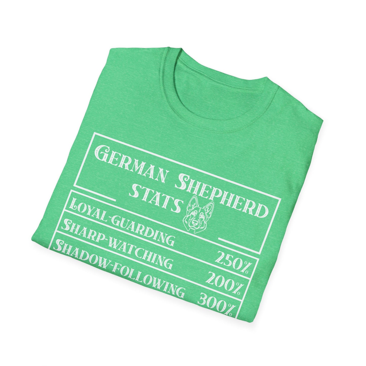 German Sherpherd Stats T-Shirt