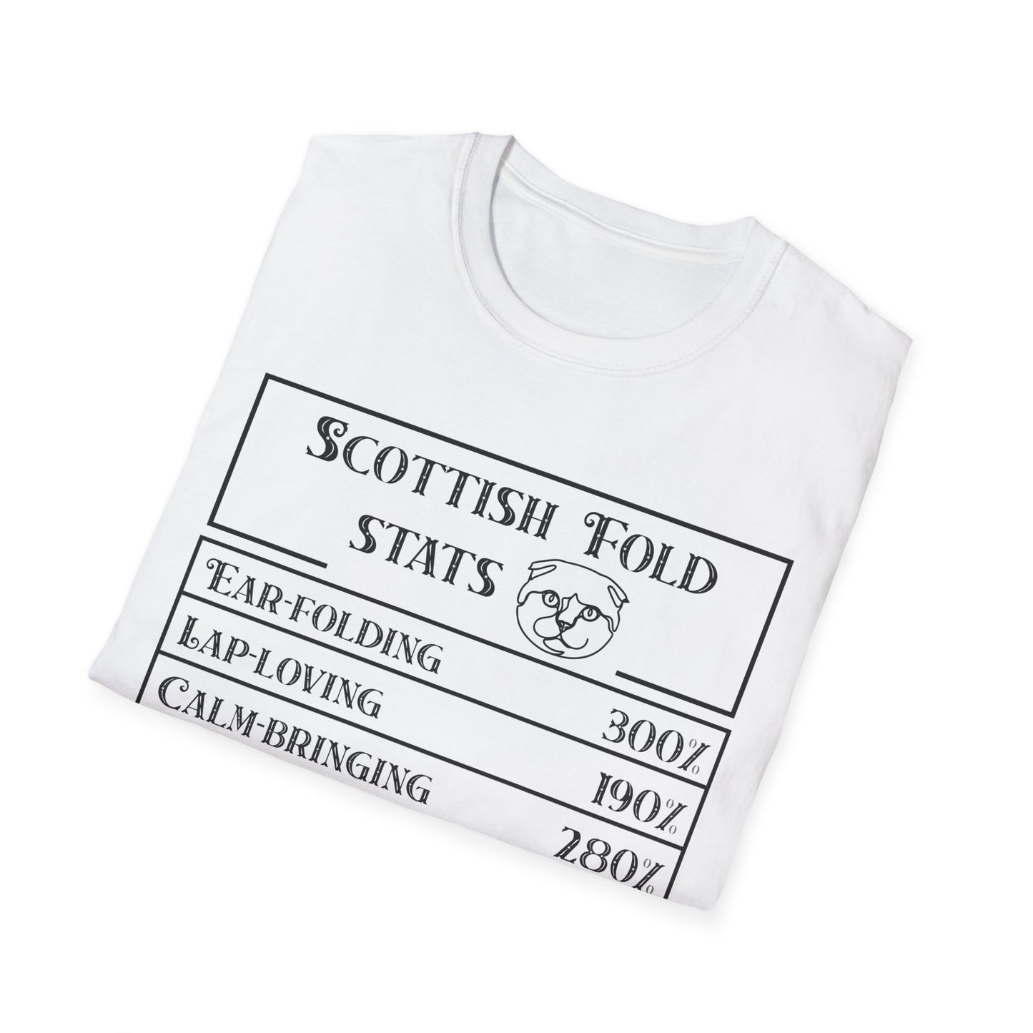 Scottish Fold Stats T-Shirt