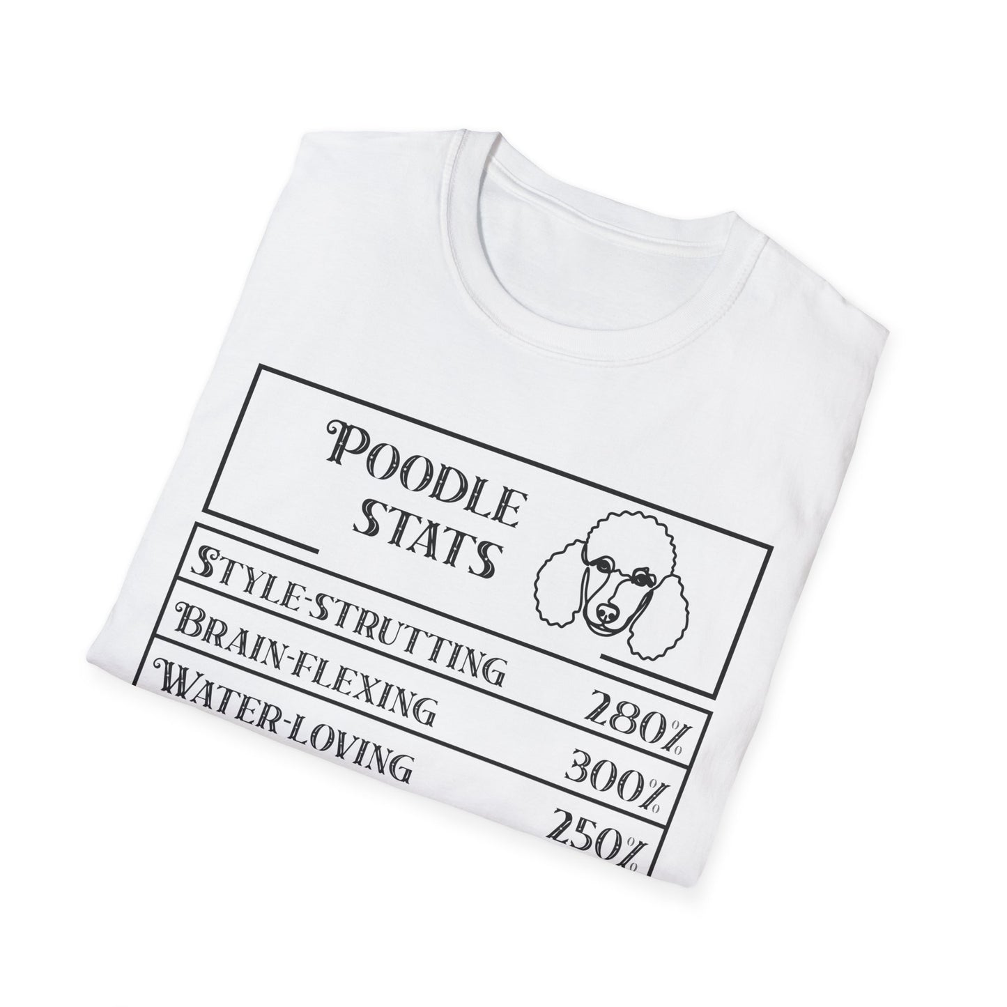 Poodle Stats T-Shirt