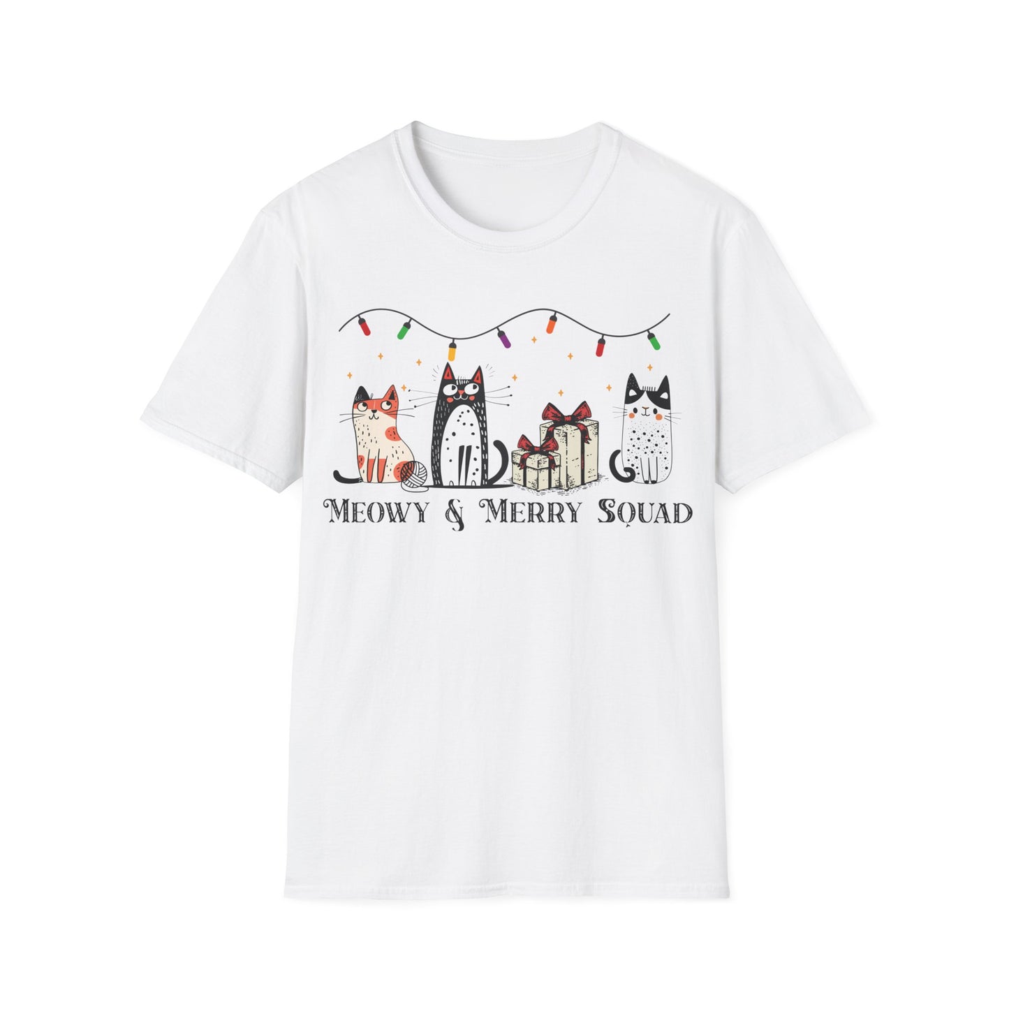 Meowy & Merry Squad T-Shirt