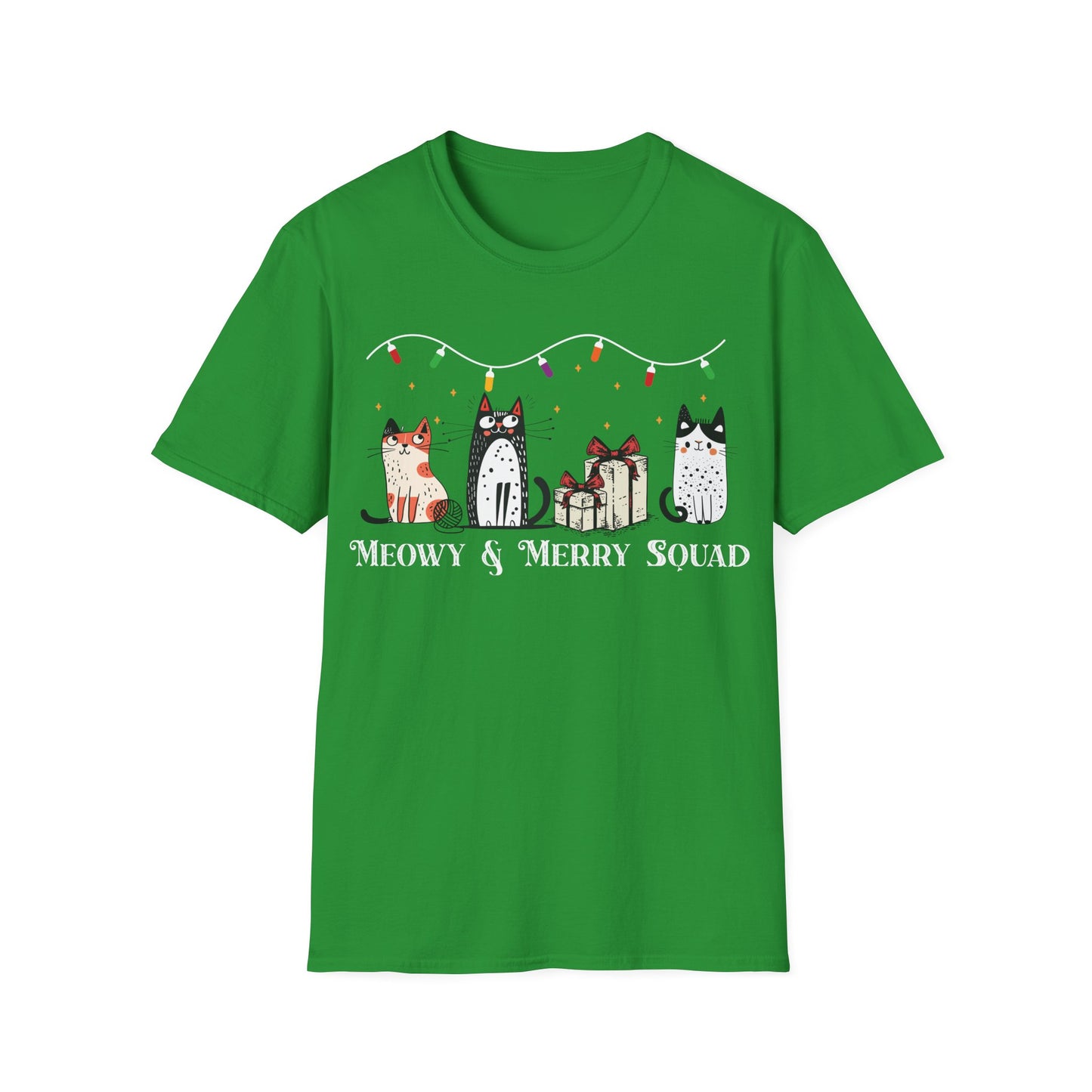 Meowy & Merry Squad T-Shirt