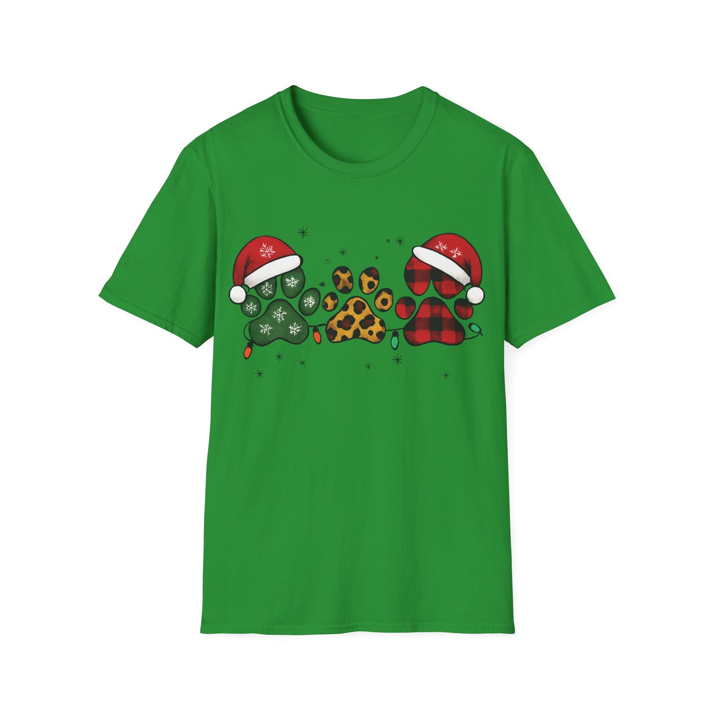 3 Xmas Paws T-Shirt