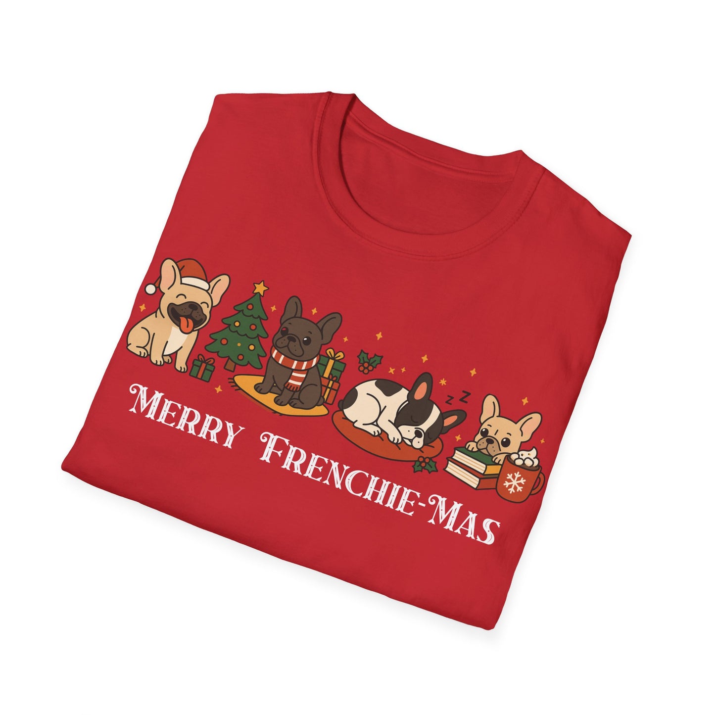 Merry Frenchie-Mas T-Shirt
