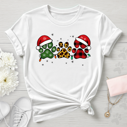 3 X-Mas Paws T-Shirt