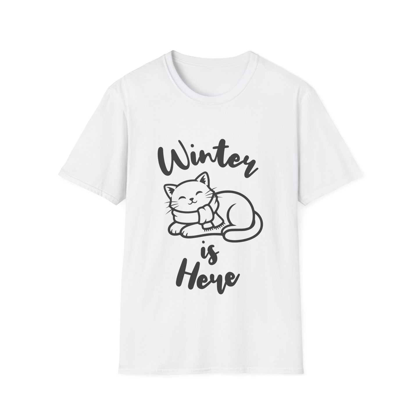 Winter Is Here - Cat T-Shirt