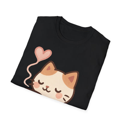 Cozy Cat, Coffee Hug Kawai T-Shirt