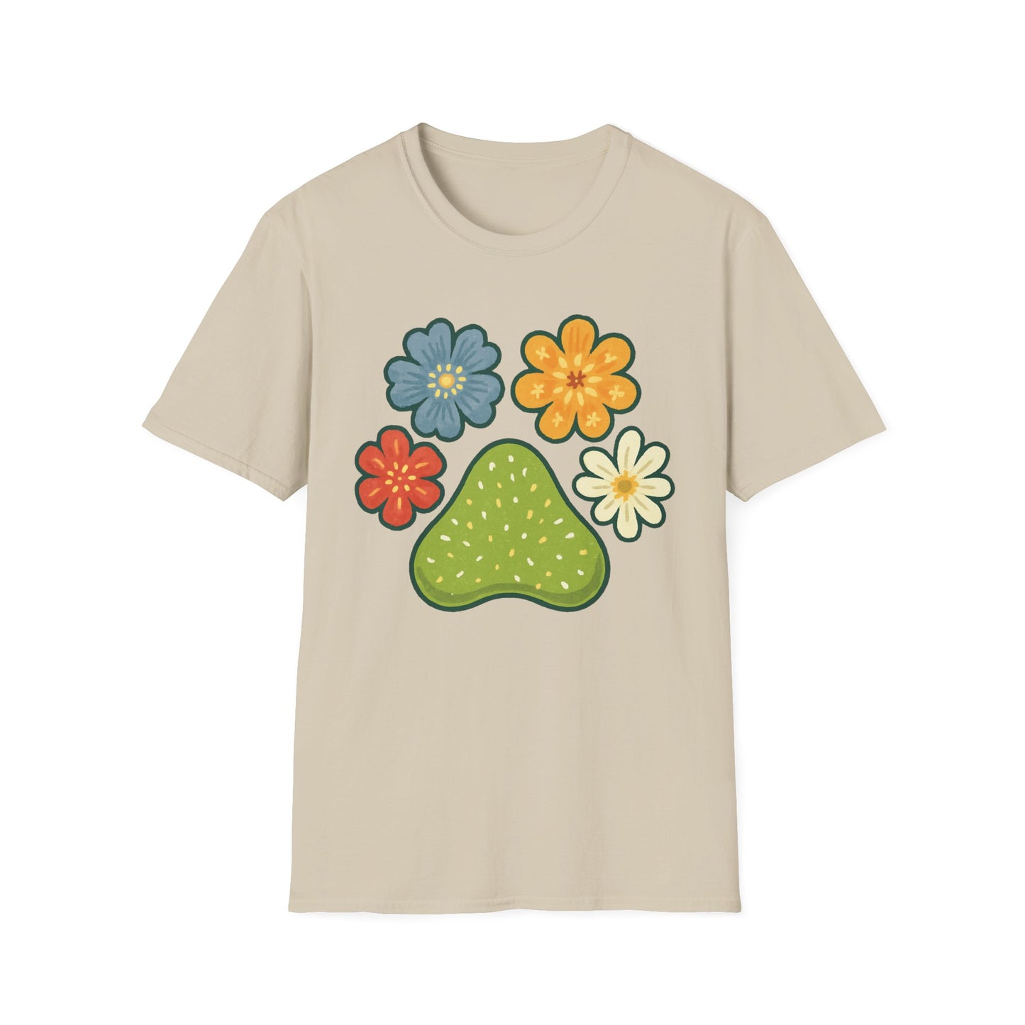 Paw & Flowers T-Shirt