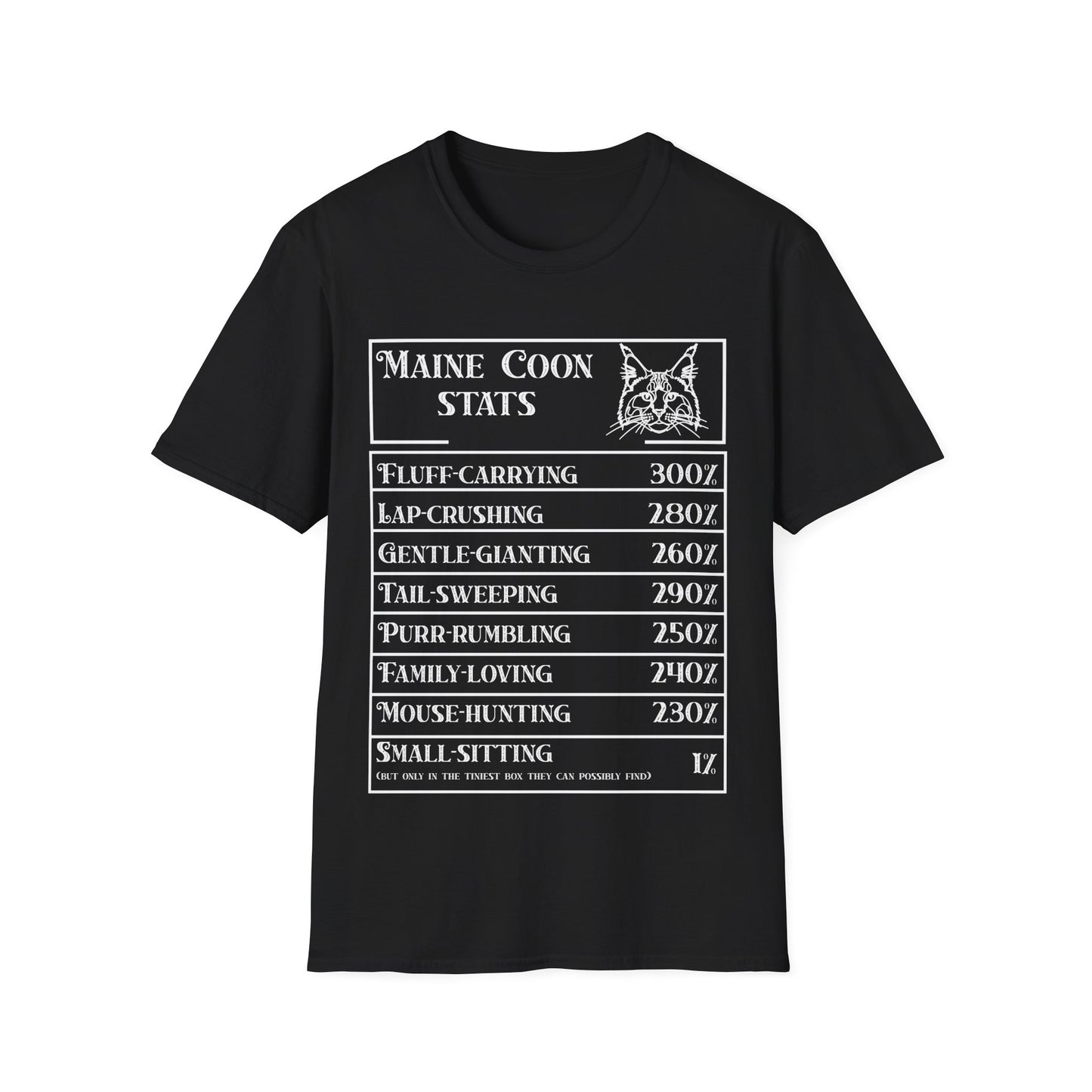 Maine Coon Stats T-Shirt