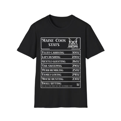 Maine Coon Stats T-Shirt
