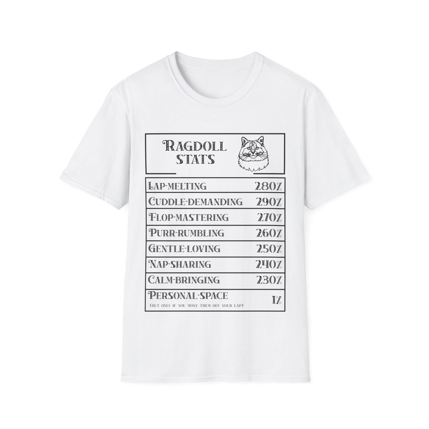 Ragdoll Stats T-Shirt