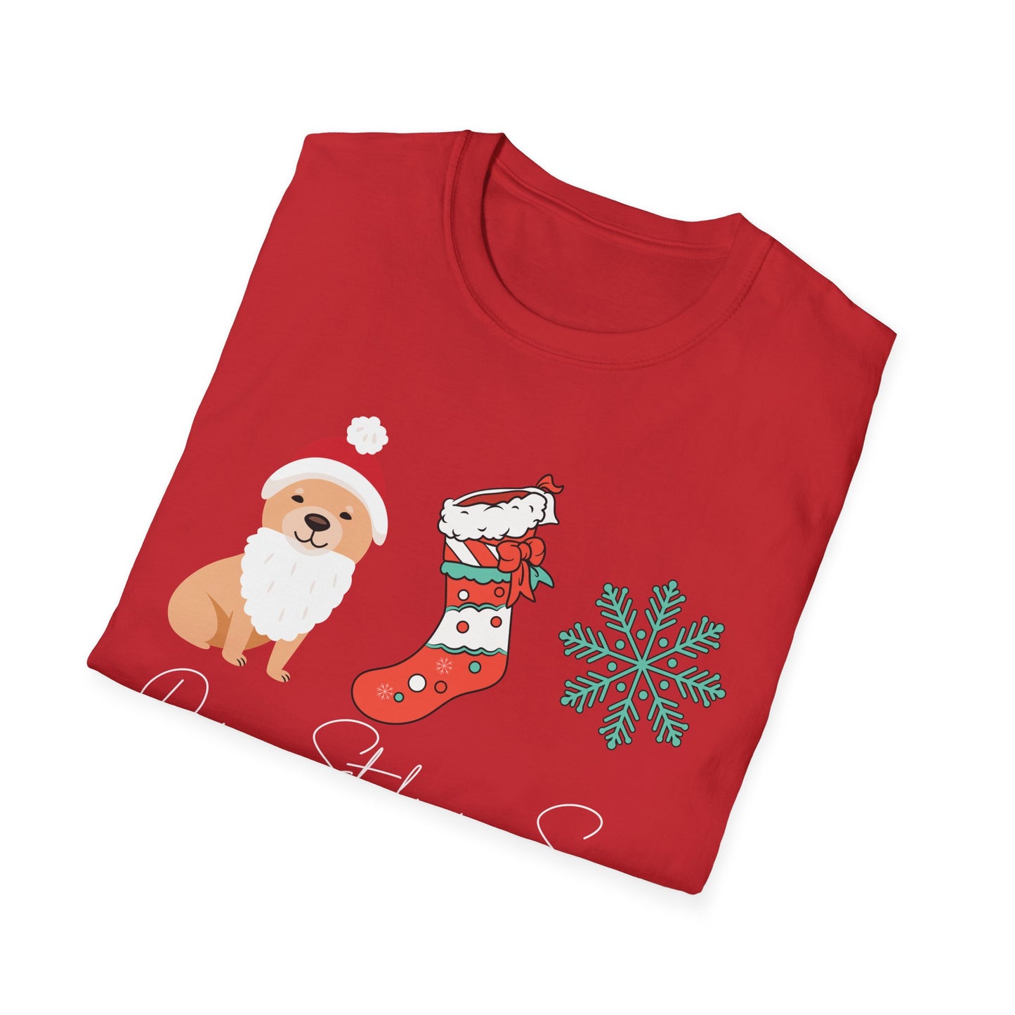 Dogs, Stockings, Snow T-Shirt