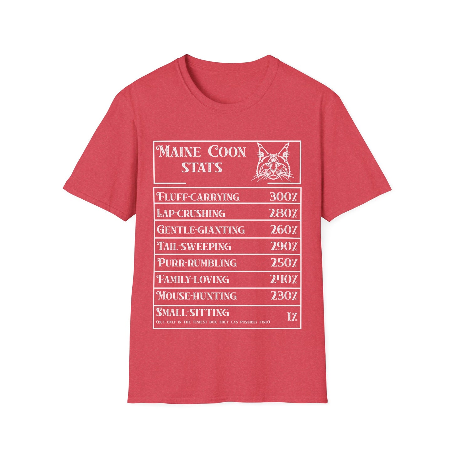 Maine Coon Stats T-Shirt