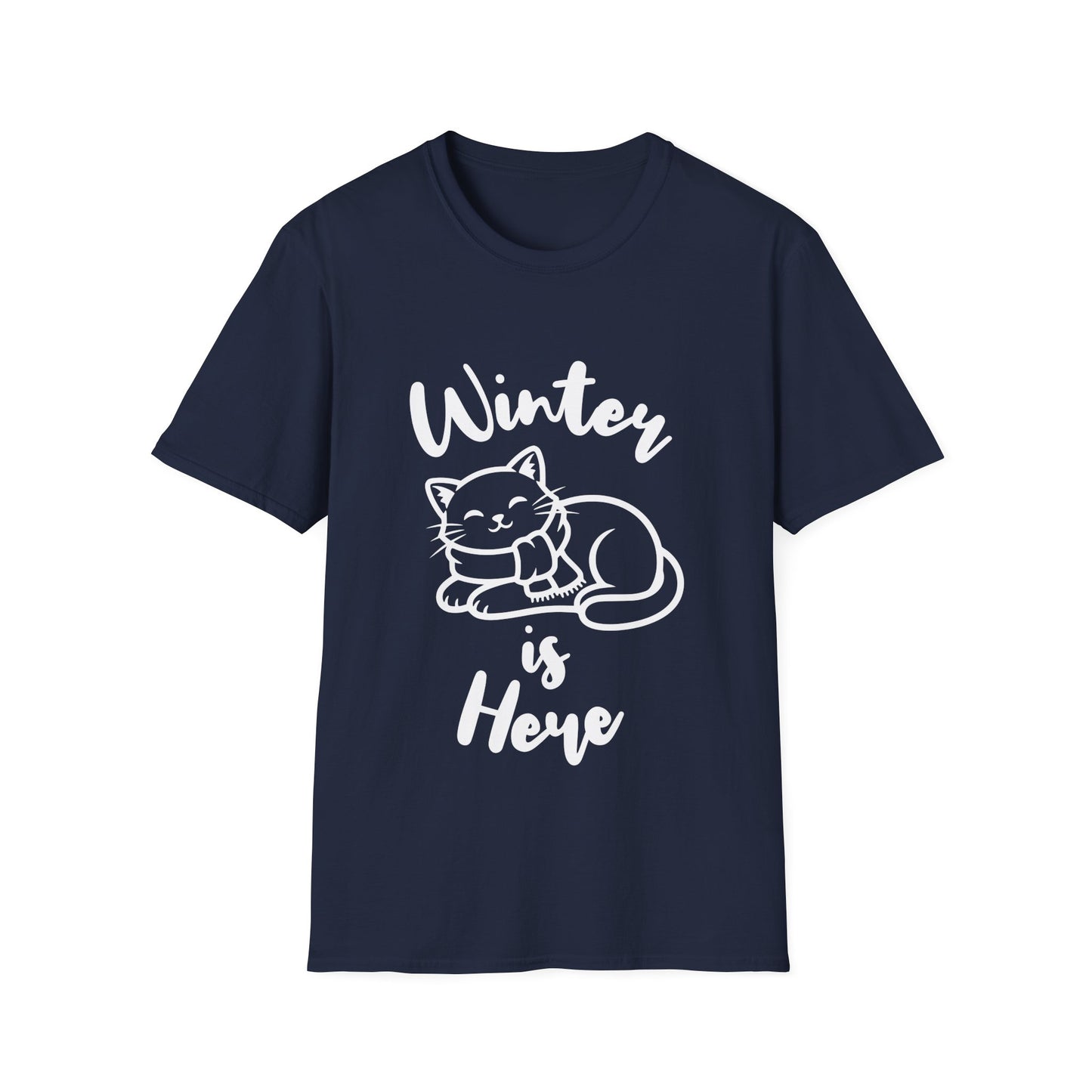 Winter Is Here - Cat T-Shirt