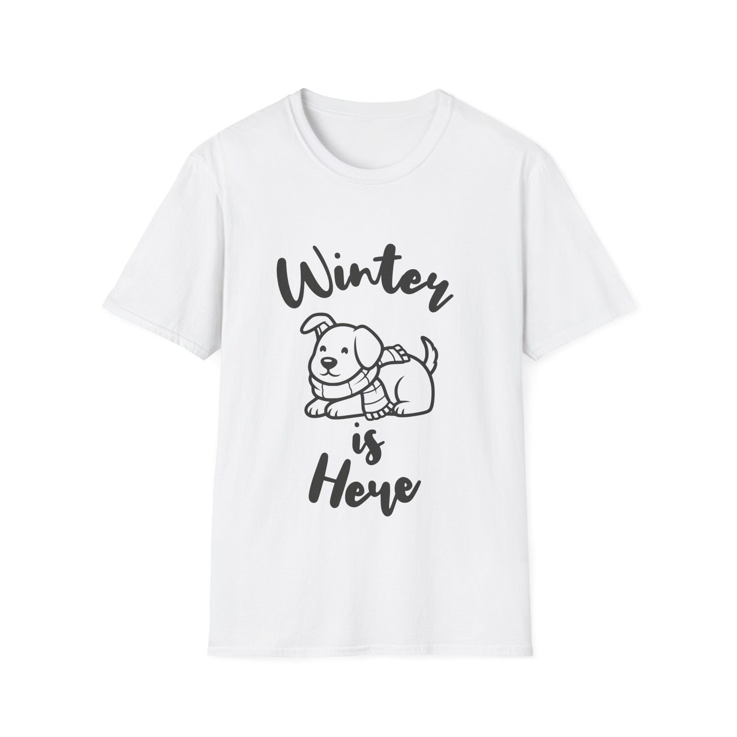 Winter Is Here - Dog T-Shirt