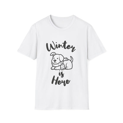 Winter Is Here - Dog T-Shirt