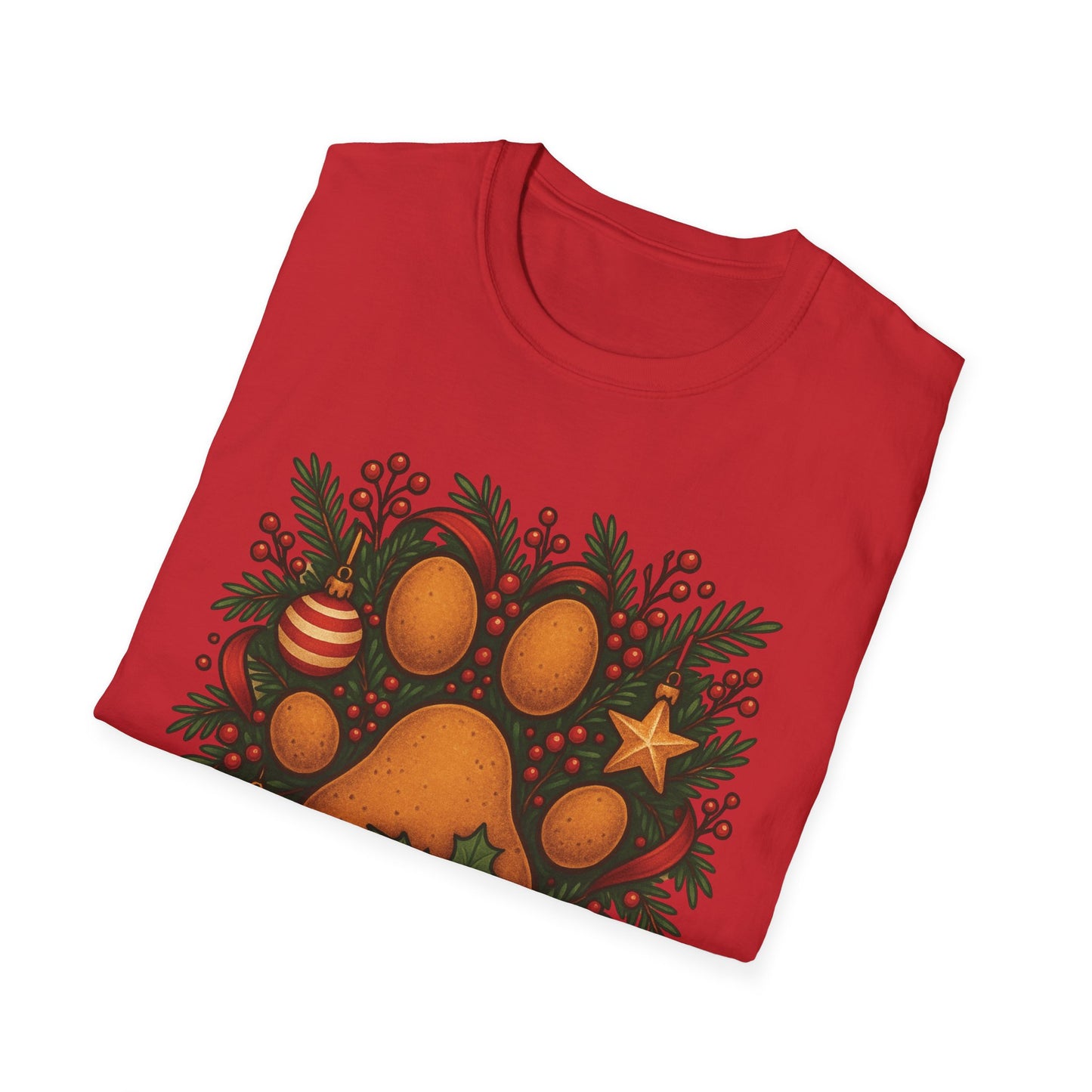 Paw & Christmas T-Shirt
