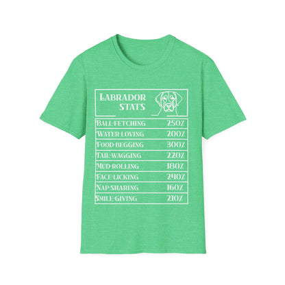 Labrador Stats T-Shirt