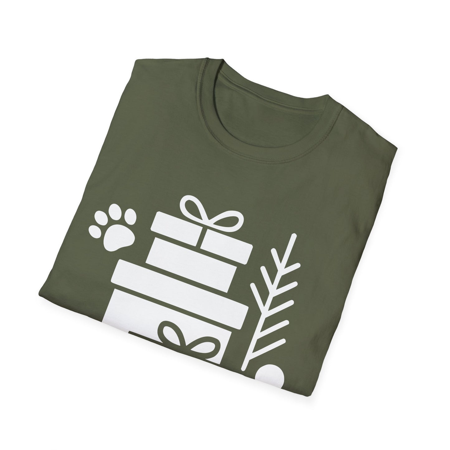 Minimalist Presents And Paws T-Shirt